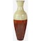 Uniquewise 43 in. Tall Bamboo Floor Vase, Red and Natural QI003244 - alternate 2